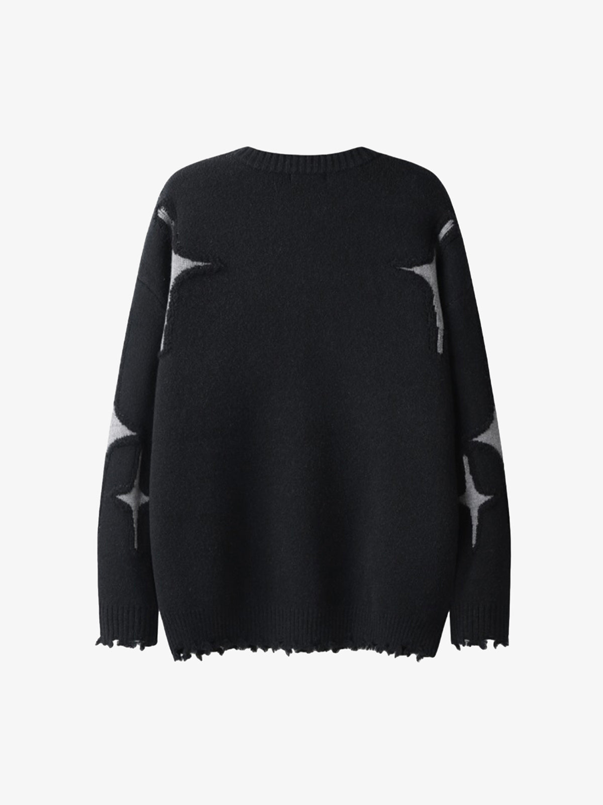 Thesupermade Maillard Star Tassel Ripped Sweater - 1909 