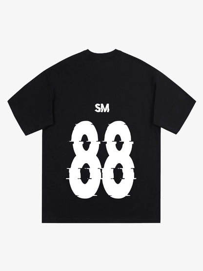 Original ”Trust is a Bullet“ Graphic Slogan T-Shirt 