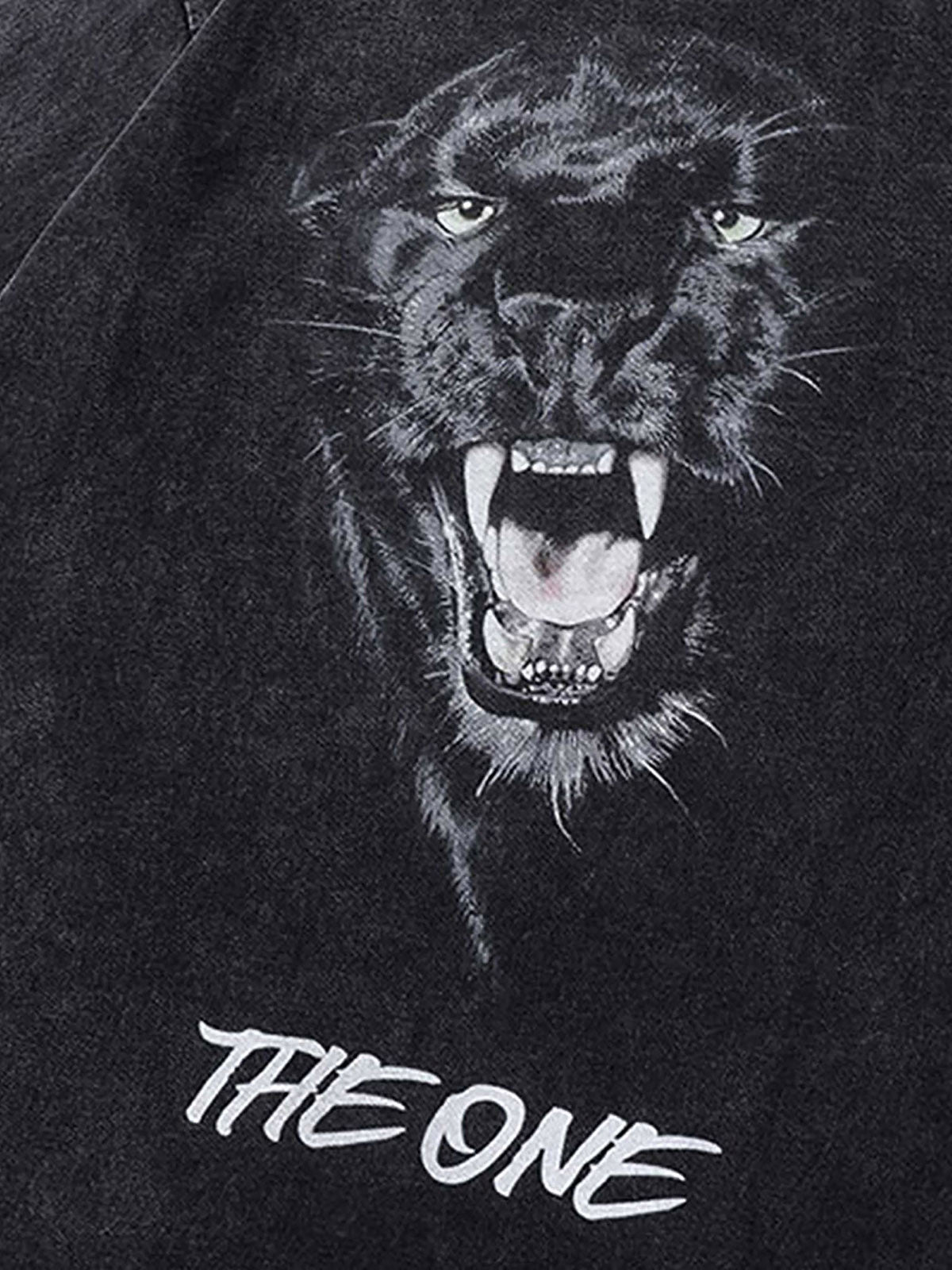 Thesupermade Black Panther Print T-shirt 