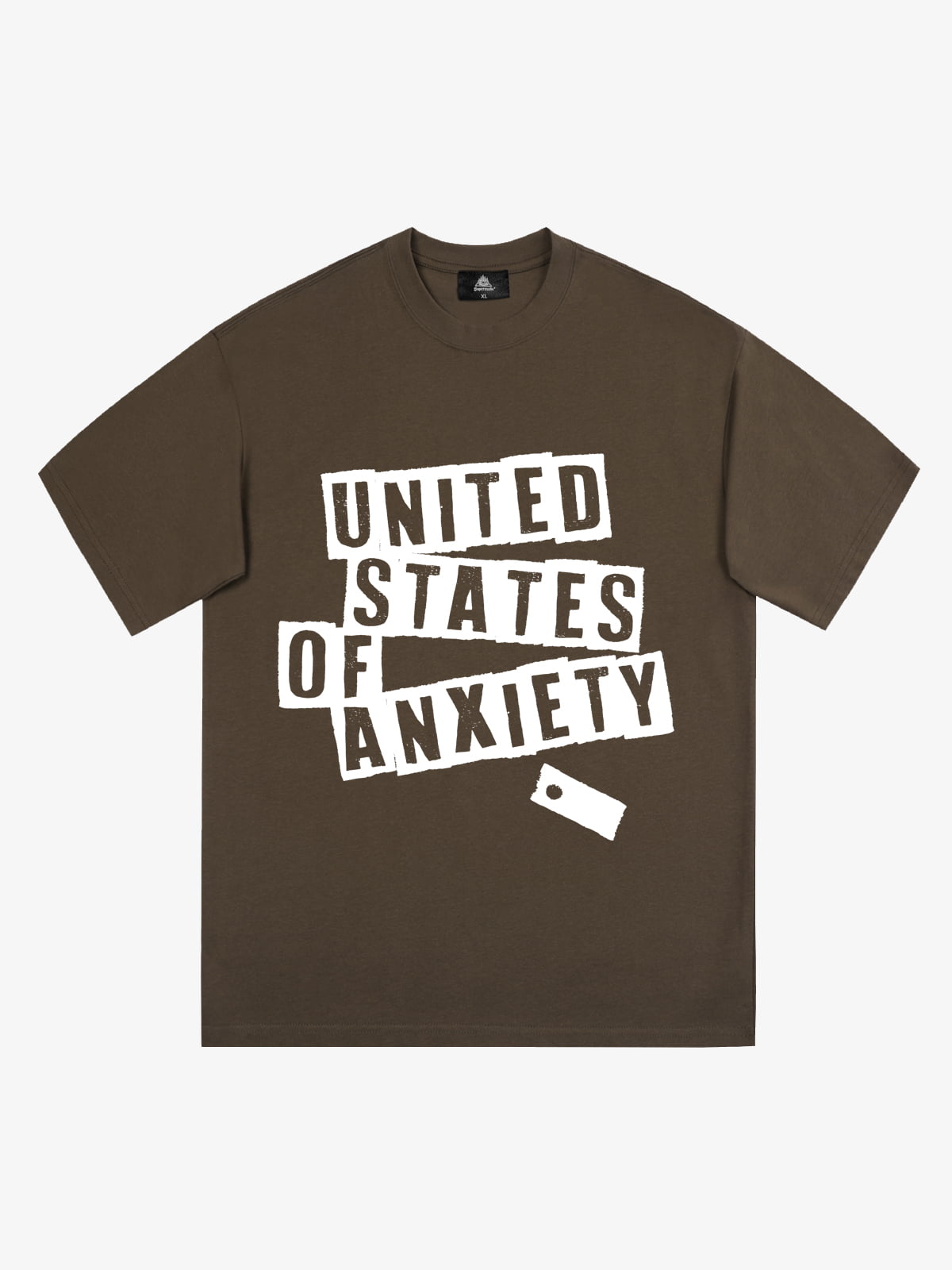 Original United States Of Anxiety Graphic T-Shirt 