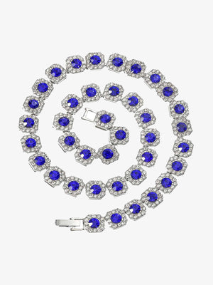 Thesupermade Round Diamond Cuban Necklace 