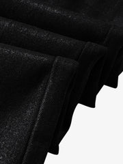 Thesupermade Black Wax Coated Flare Jeans - 2212 