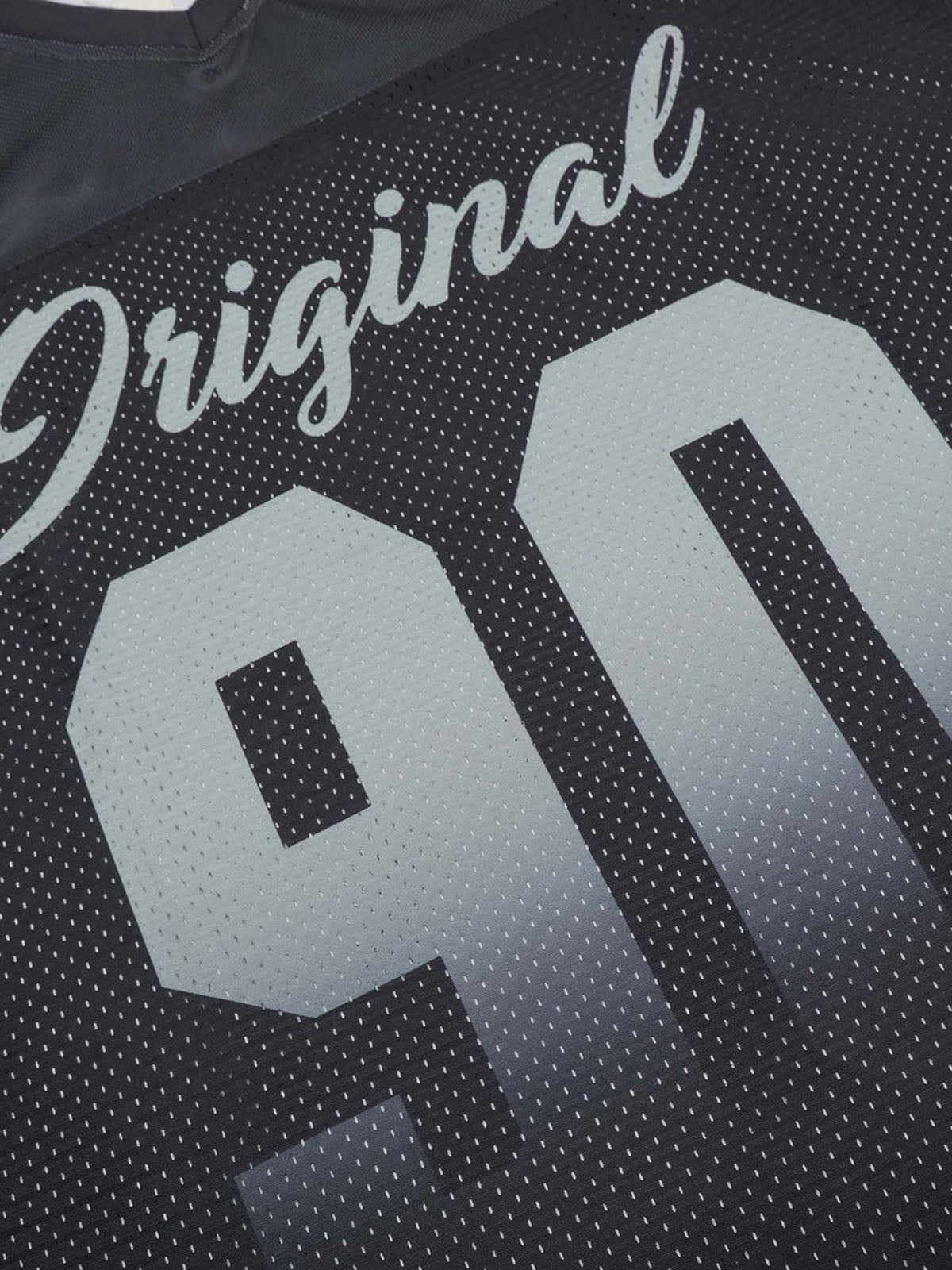 Number "90" Sports Jersey Print T-shirt 