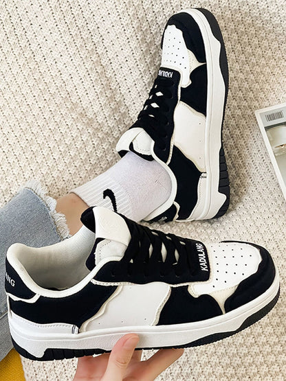 Thesupermade High Street Black And White Board Casual Shoes -1554 