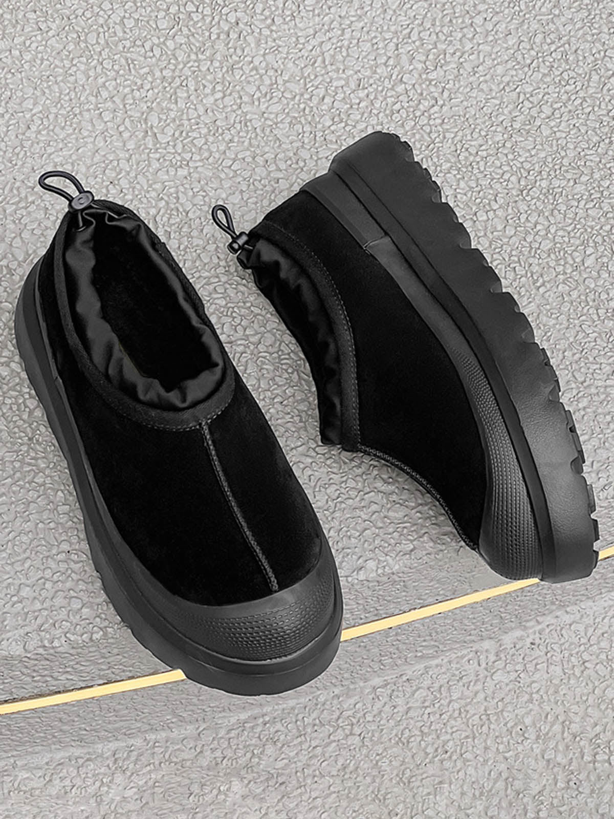 Thesupermade Thick-soled Fleece Fur Snow Boots 