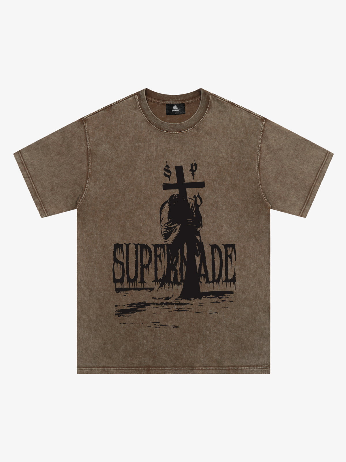 Original Bold Cross Graphic T-Shirt 
