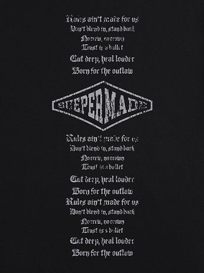 Original Letter Graphic T-Shirt 
