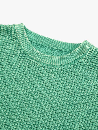 Retro Washed Old Label Sweater 