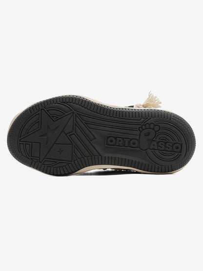Rope Lace Platform Sneakers 