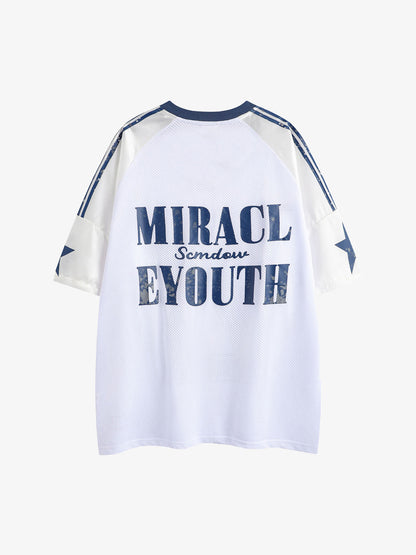 Oversized NO. 27 Sports Jersey T-Shirt 