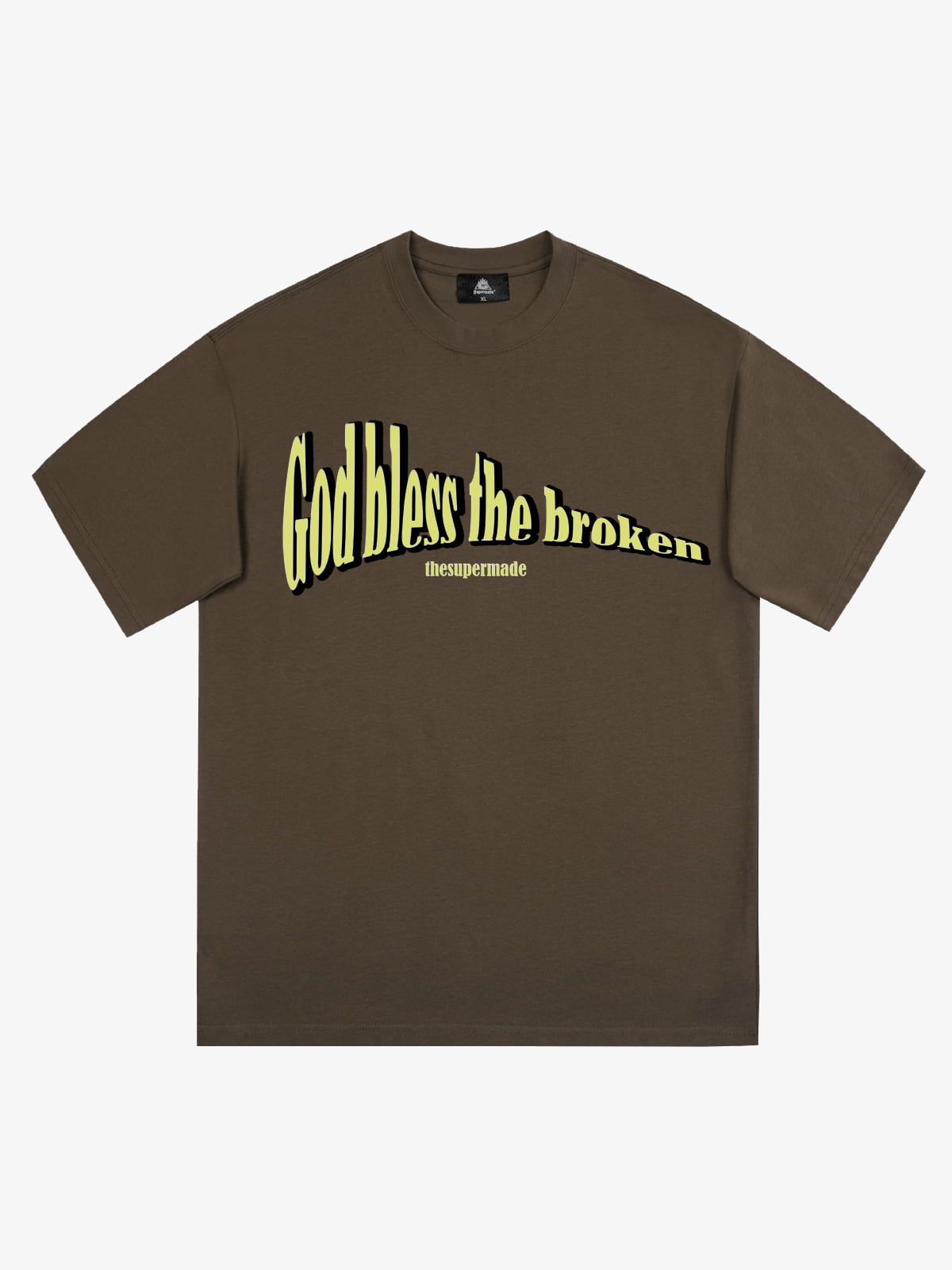 Original "God Bless The Broken" Slogan T-shirt 
