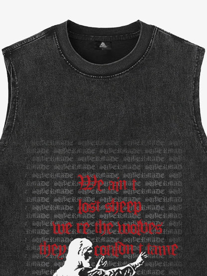 Original Saint Slogan Graphic Vest 