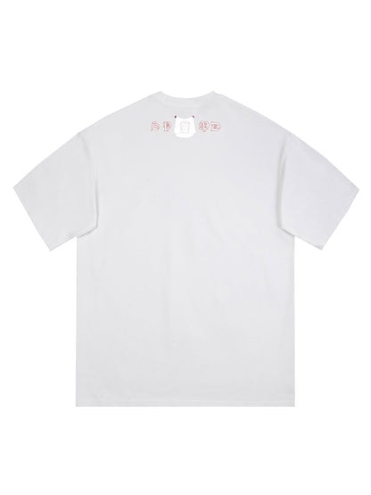 Original Skull and Jesus  Print T-Shirt 