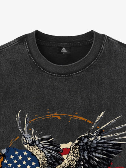 Original Printed Eagle Graphic Tank Top Vest 