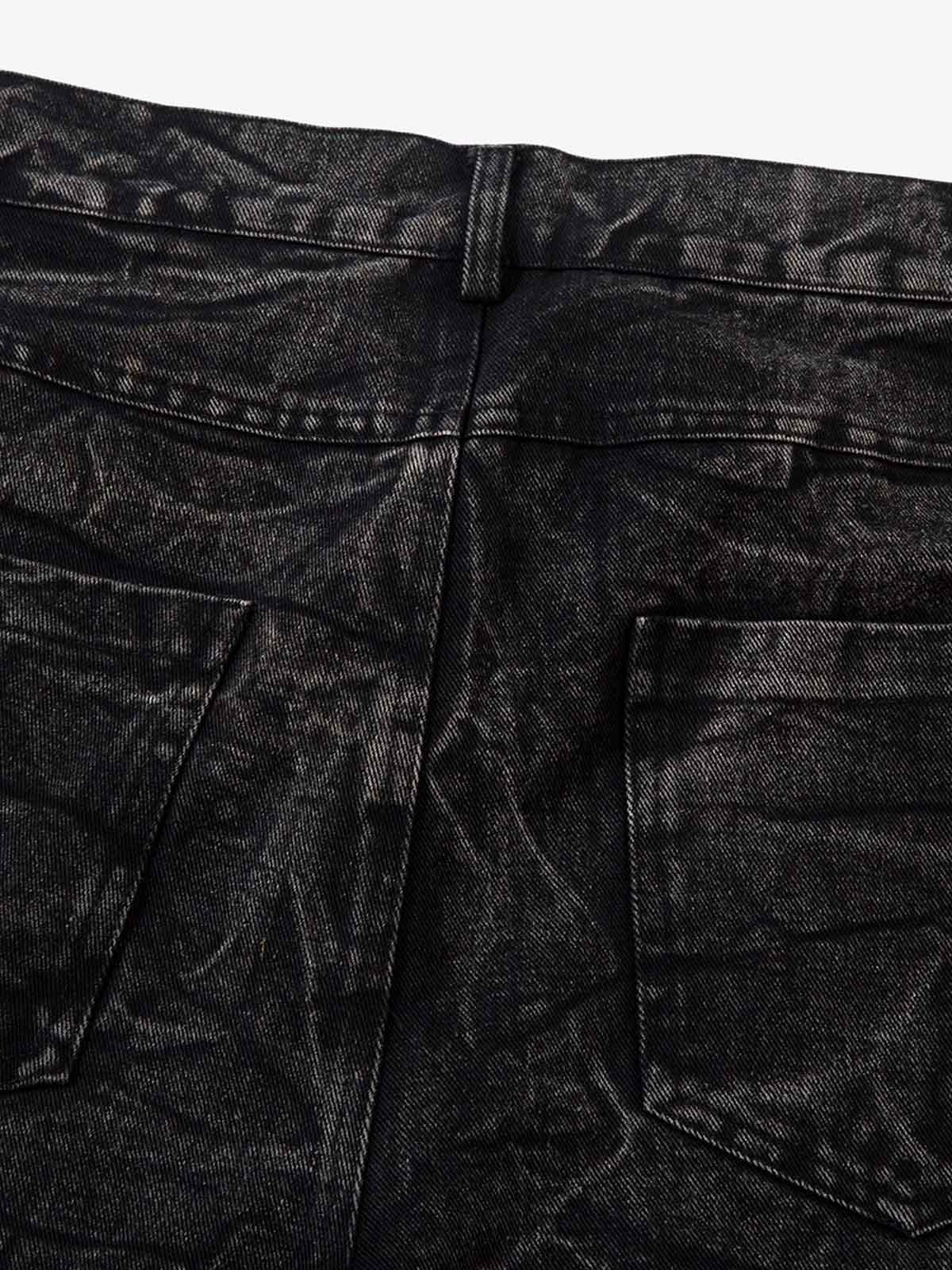 Thesupermade High Street Hip-hop Distressed Washed Jeans - 2185 