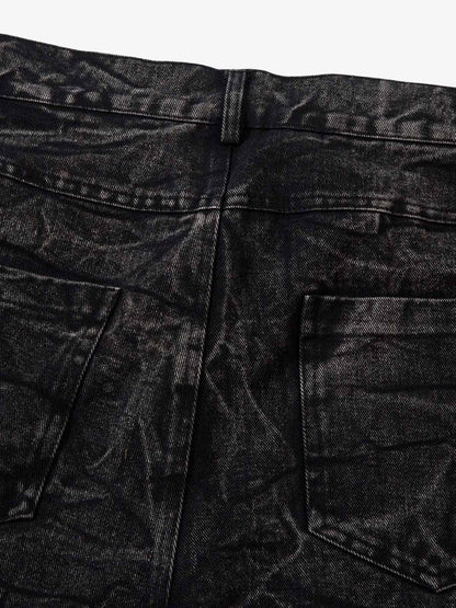 Thesupermade High Street Hip-hop Distressed Washed Jeans - 2185 