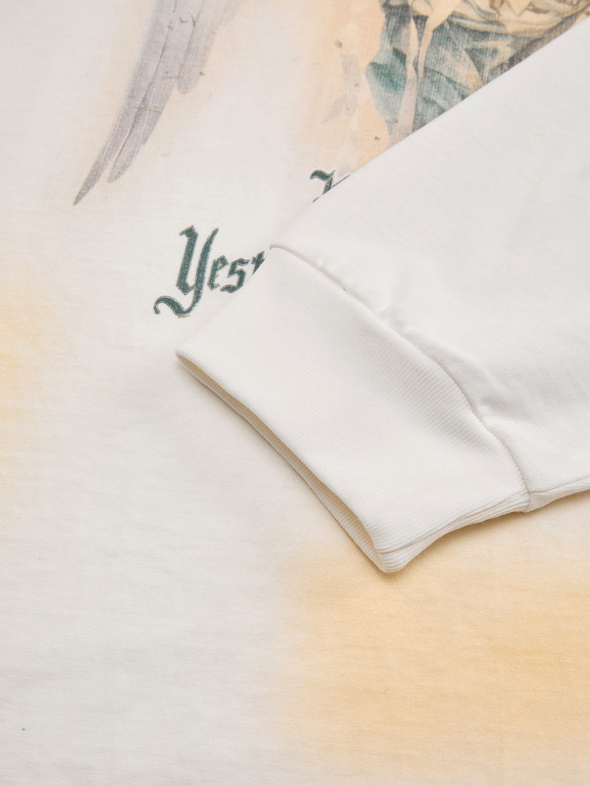 Thesupermade Vintage Angel Graphic Long Sleeve T-Shirt 