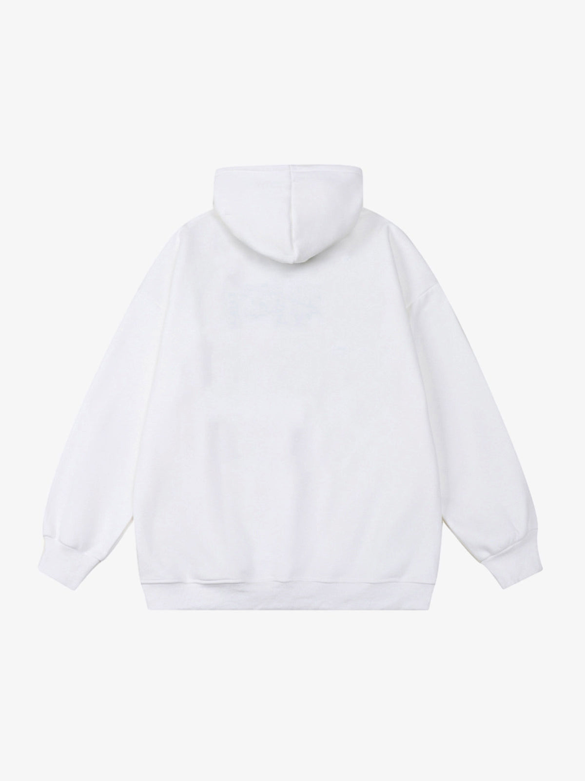 Thesupermade Blur Graphic Chain Hooded Sweatshirt 