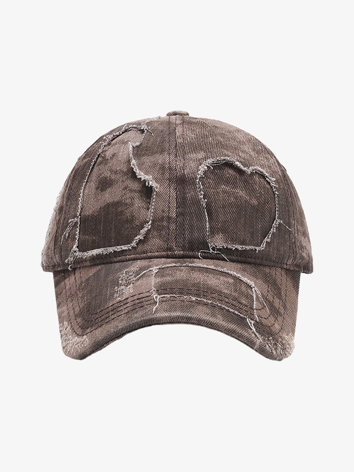 Washed Color Matching Hole  Cap 