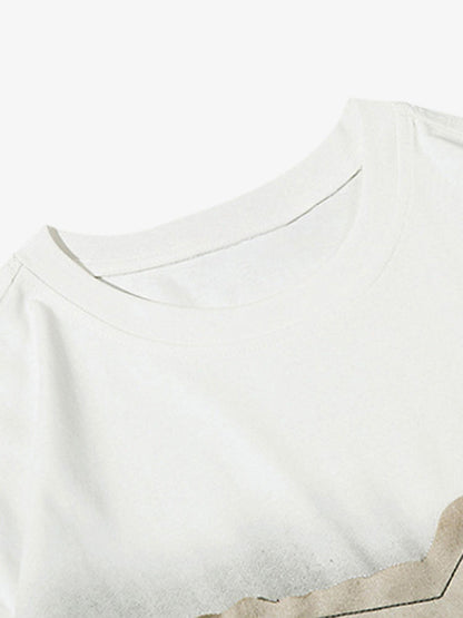 Thesupermade Vintage Star Loose T-Shirt - 2206 