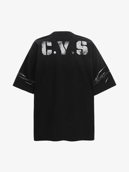 Gradient Graphic Jersey T-Shirt 