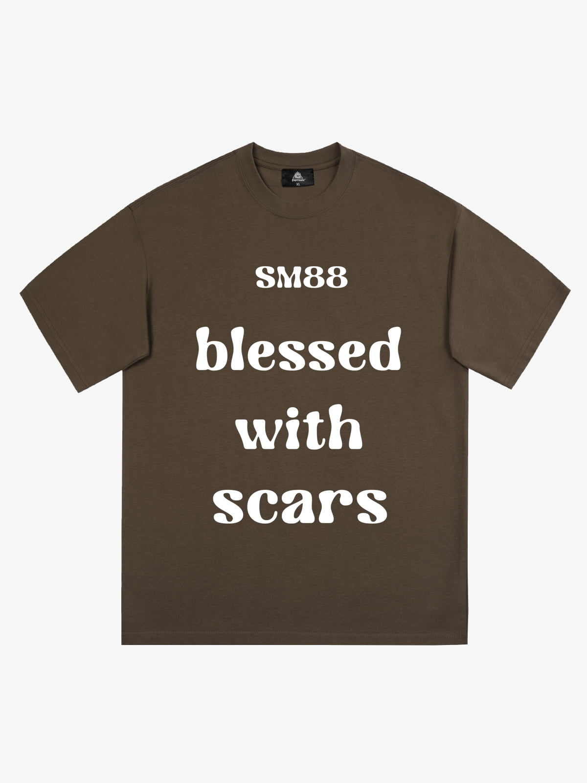Original "Blessed With Scars" Slogan T-Shirt 