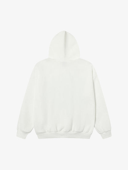 Street Graffiti Letter Print Hoodie 