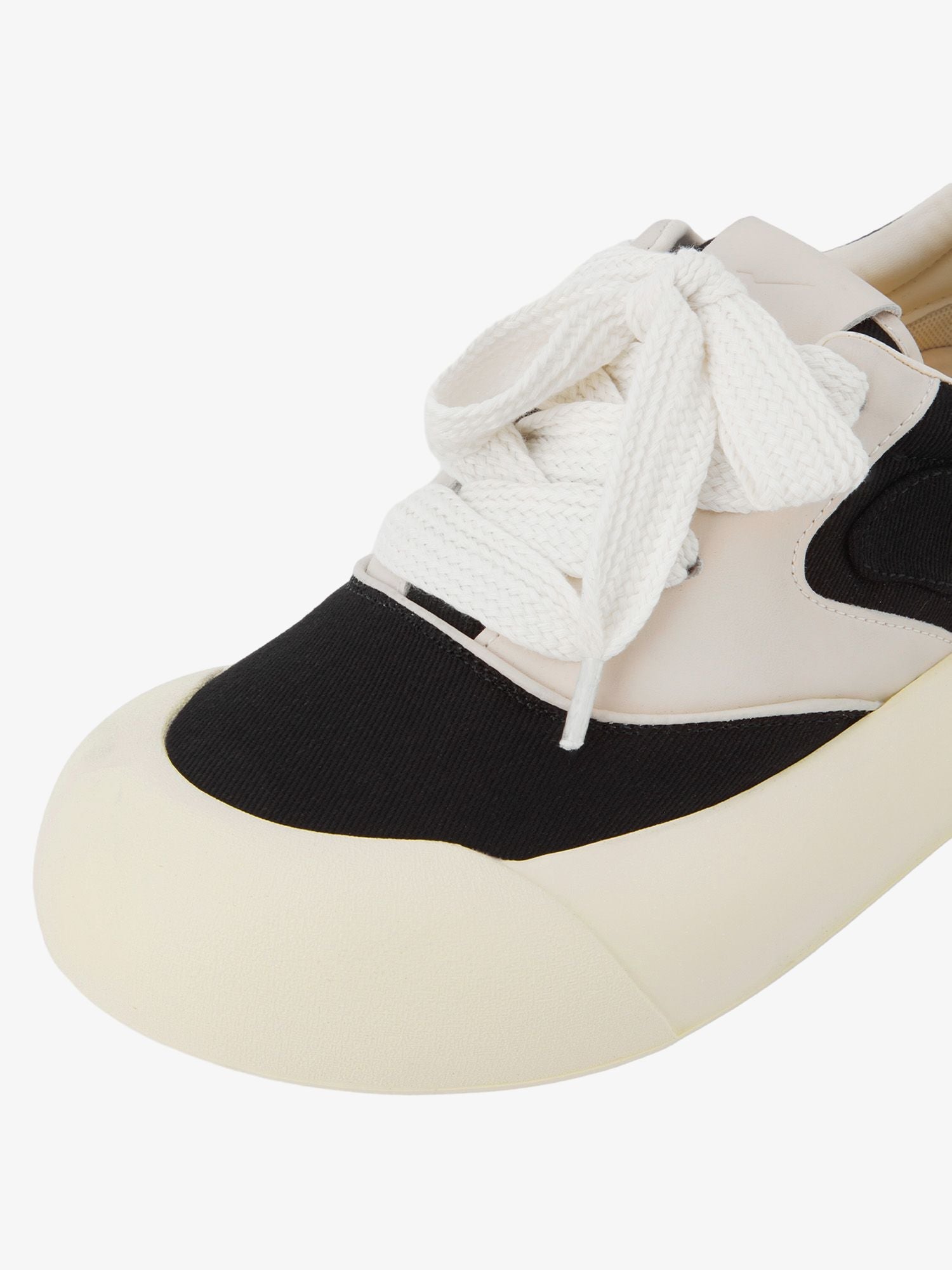 Thesupermade Chunky Round-Toe Color-Block Rap Sneakers 