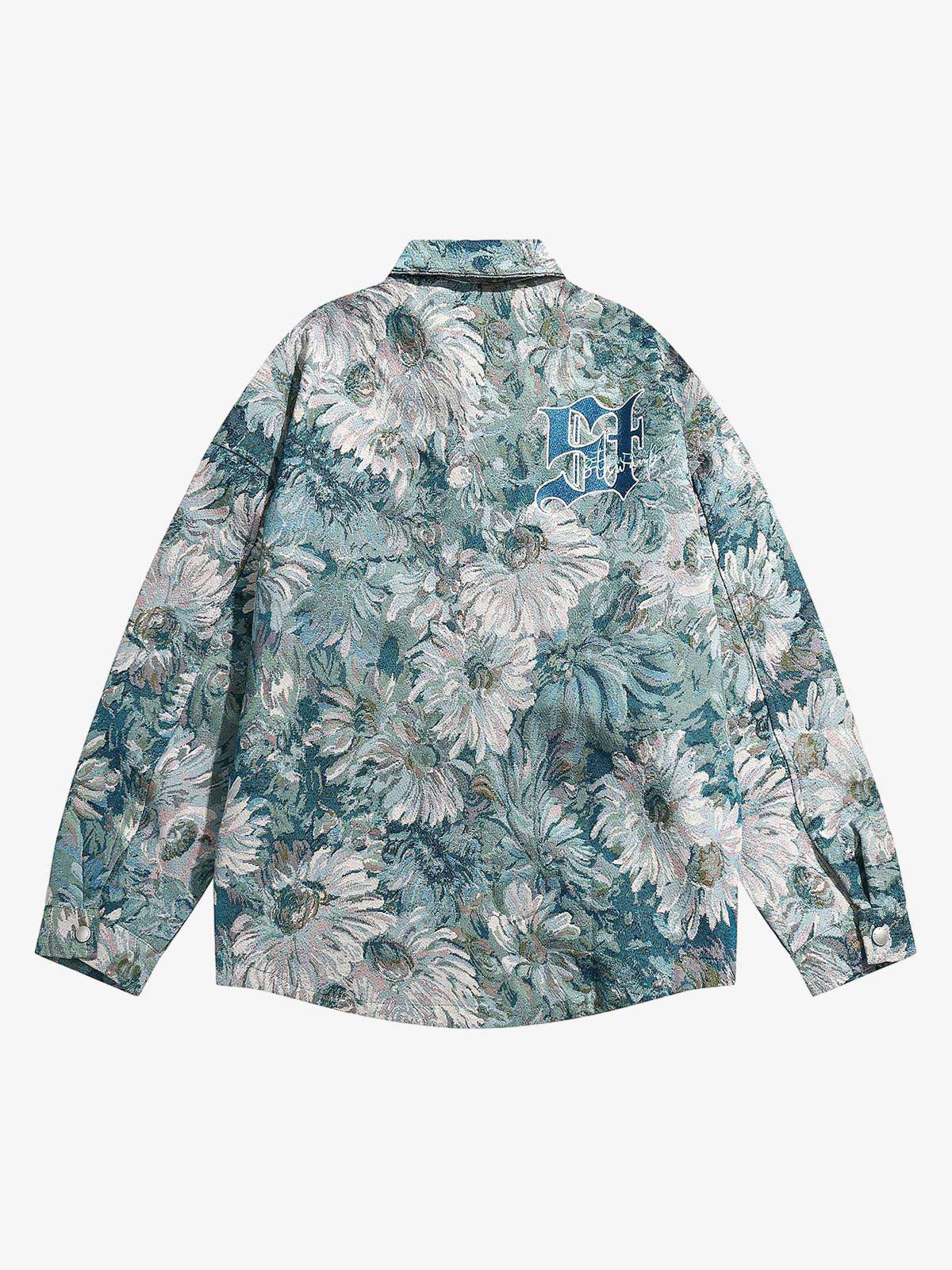 Thesupermade High Street Jacquard Embroidery Design Jacket 