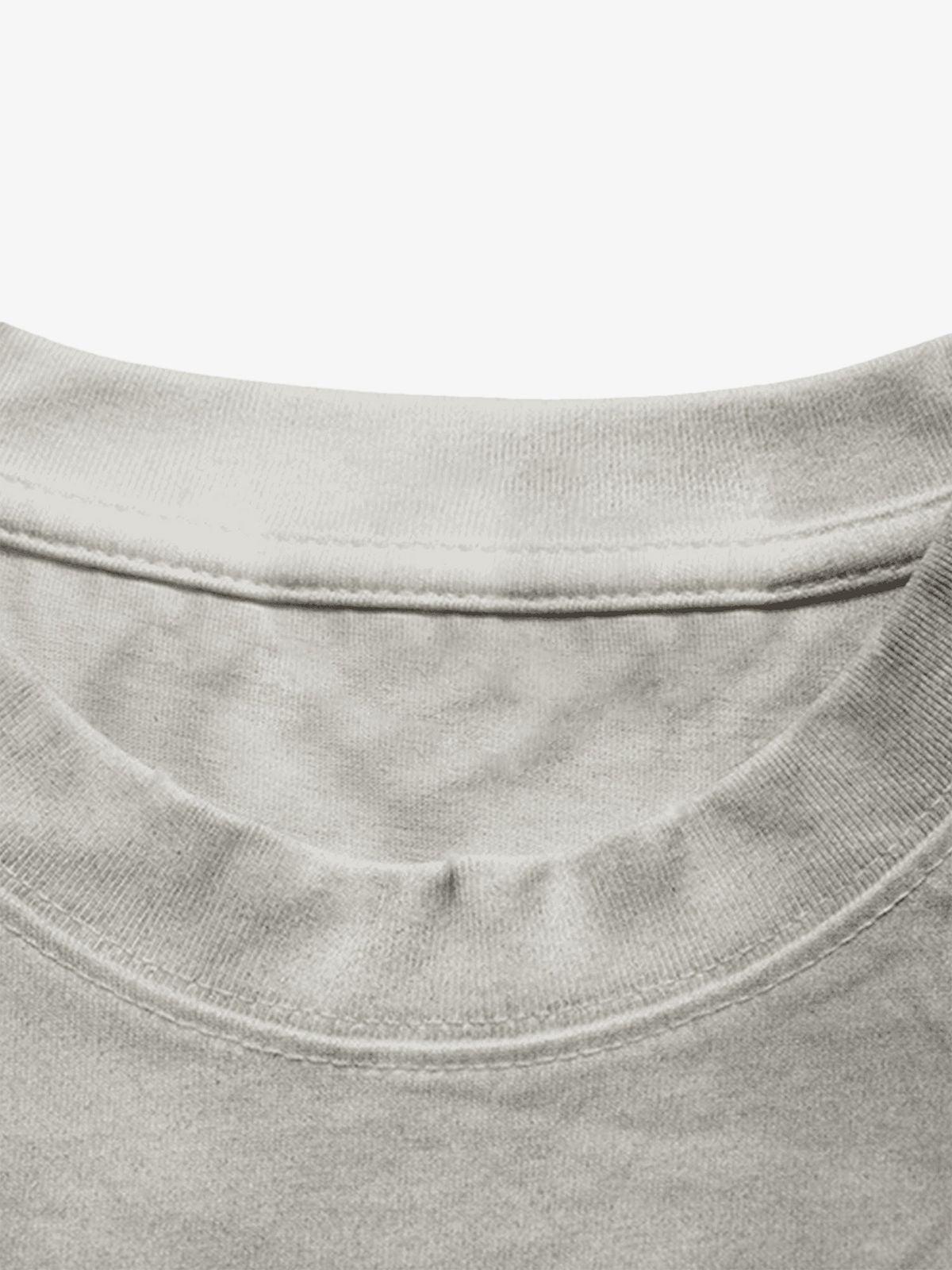 Thesupermade Mud-dyed Dirty Spray Cross Print Street Rap T-Shirt 