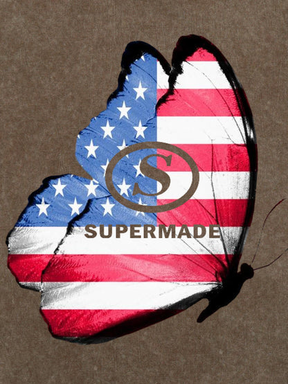 Orginal Street Butterfly Flag Independence Day T-shirt 