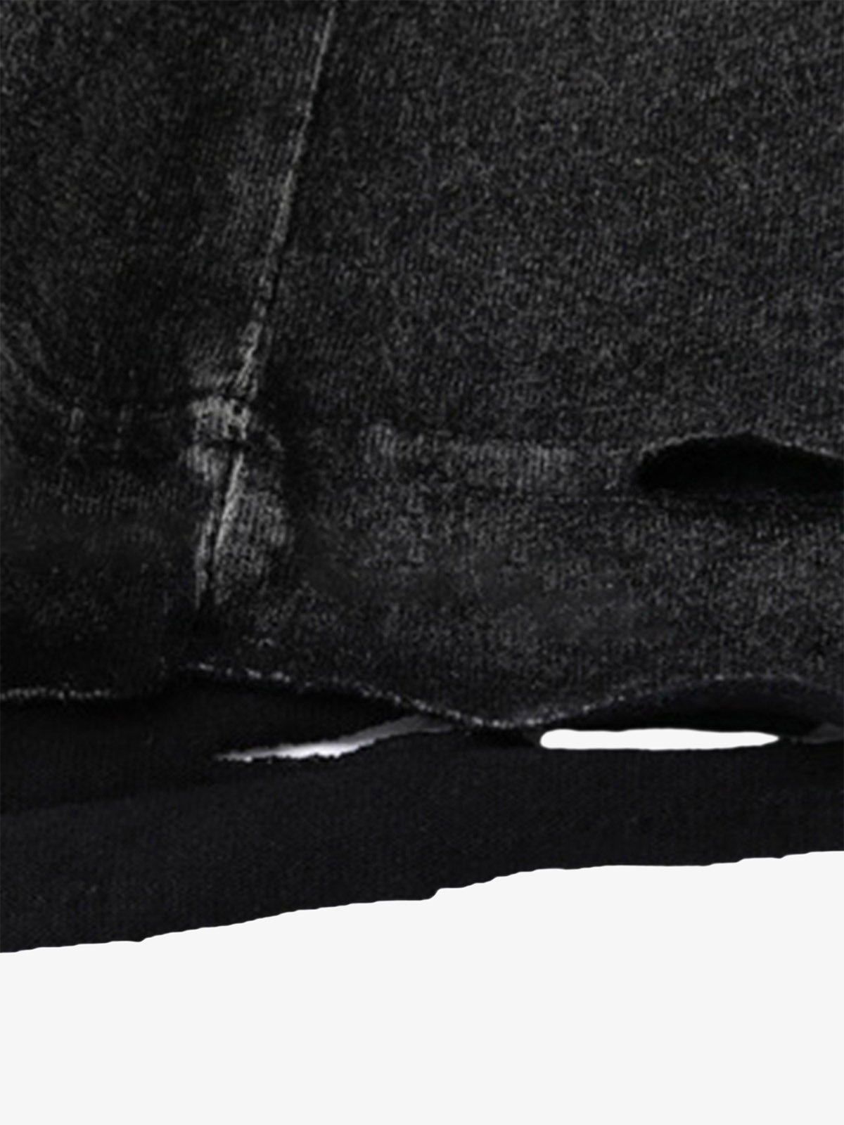 Thesupermade Hip-hop Loose Washed Undershirt -1606 