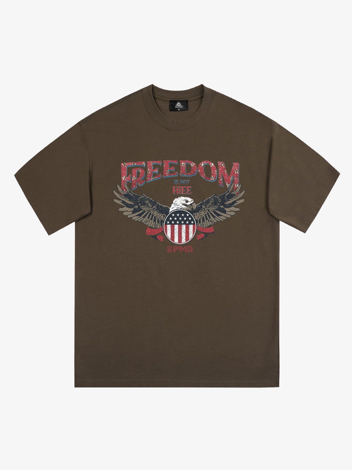 Original Freedom Eagle Print T-shirt 