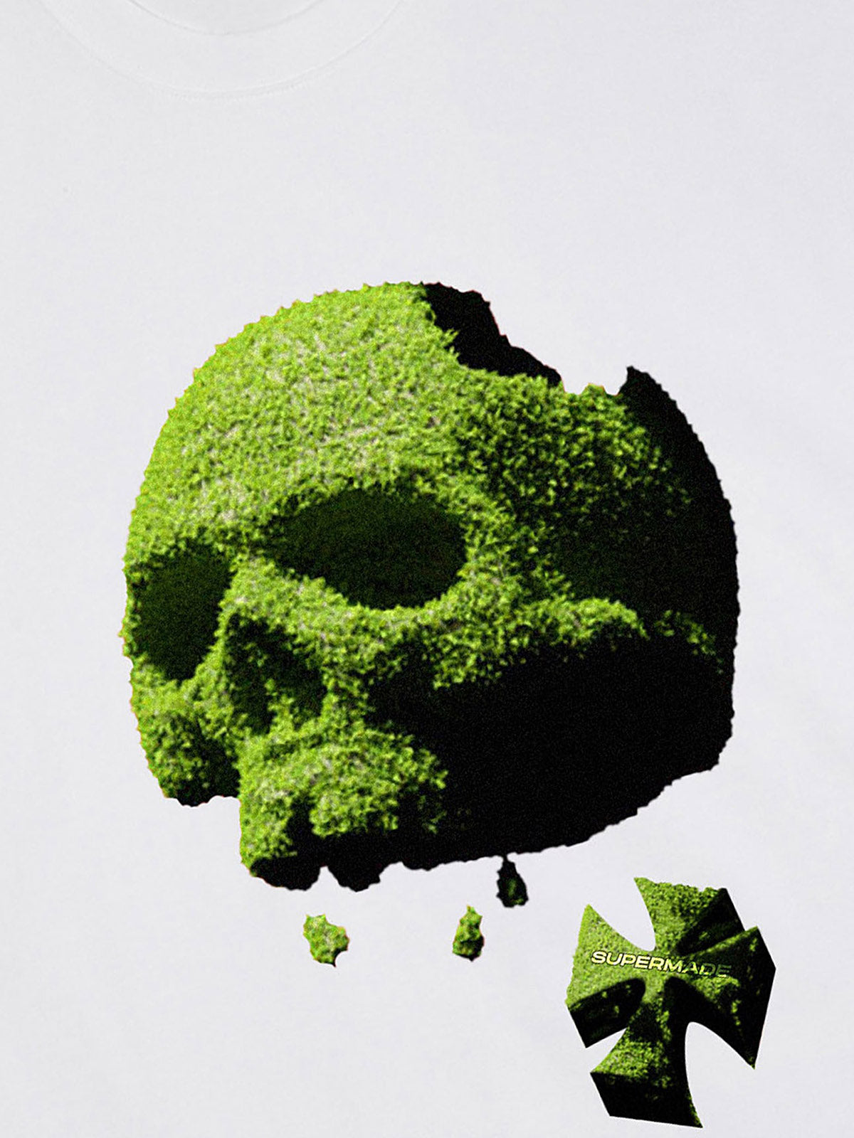 Thesupermade Skull Print T-shirt - 1836 