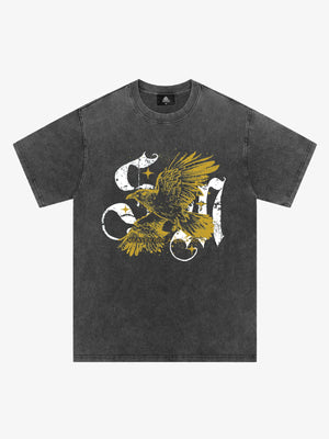 Original Distressed Eagle Graphic T-Shirt 