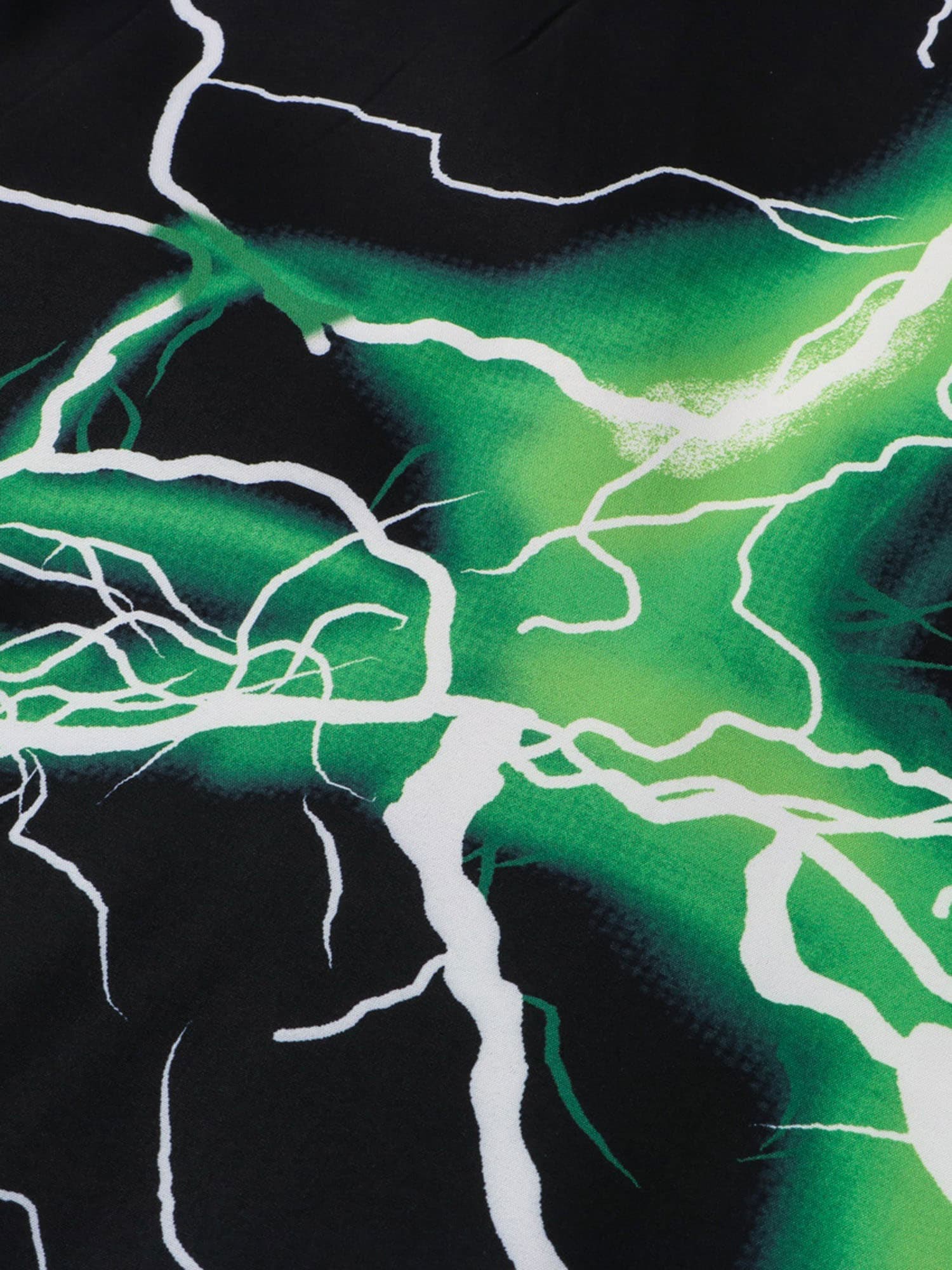 Street Rap Lightning Printed Short Sets 