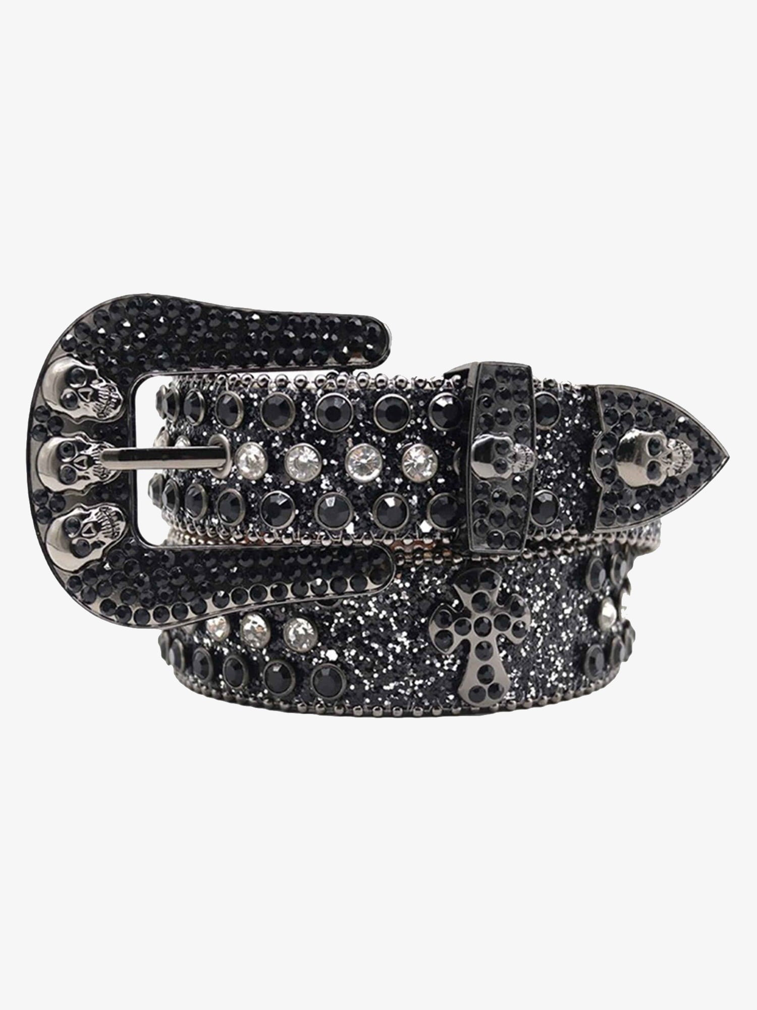 Thesupermade Rhinestone Beaded Belt - 1822 