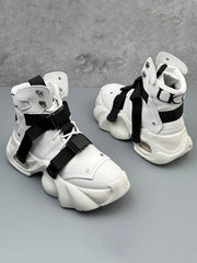 Dual-Strap Stealth Runner Boots 