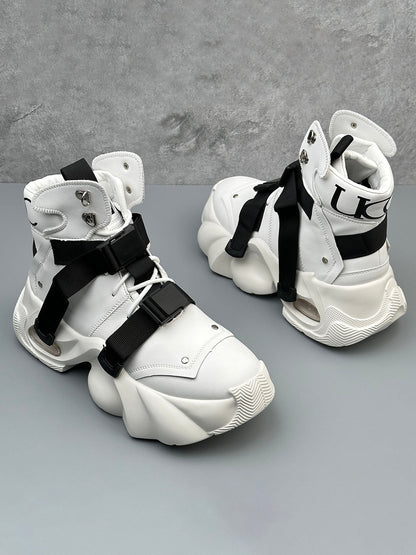 Dual-Strap Stealth Runner Boots 