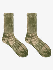 Thesupermade Workwear Distressed Tie-dyed Socks 