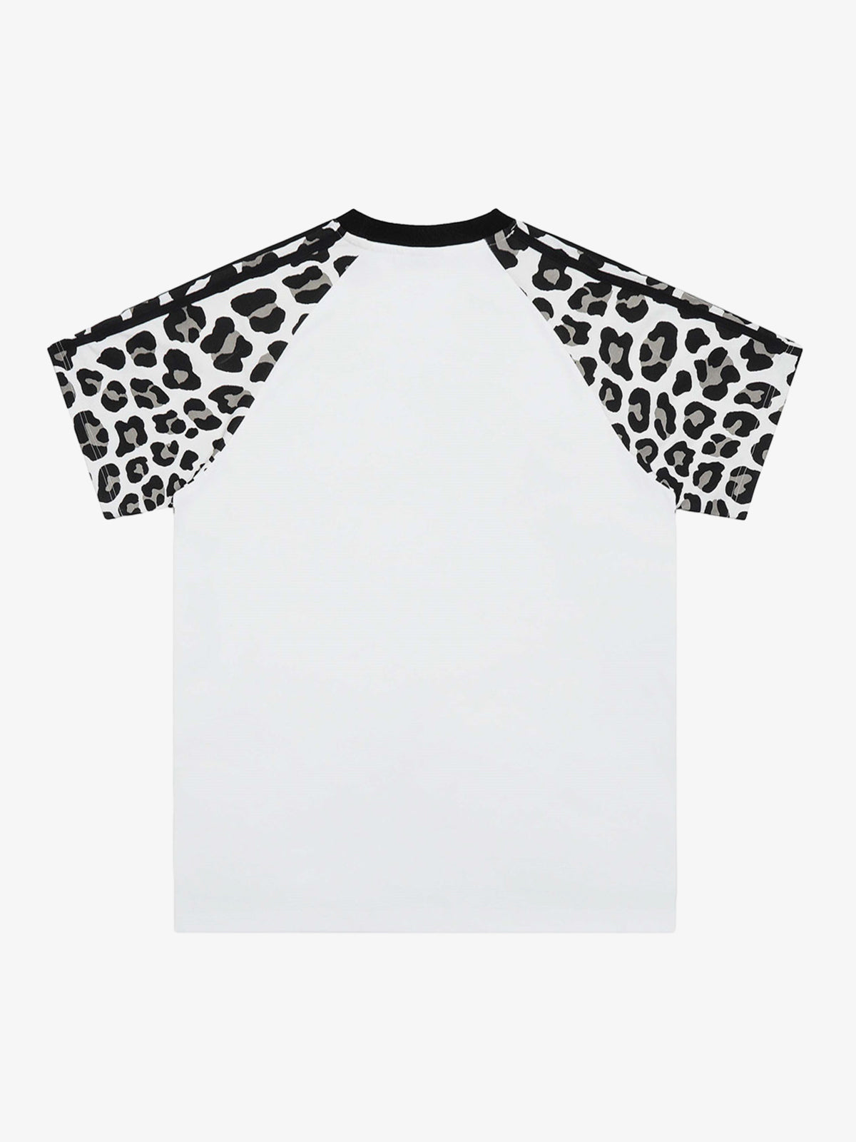 Cheetah Print Raglan Sleeve T-Shirt 
