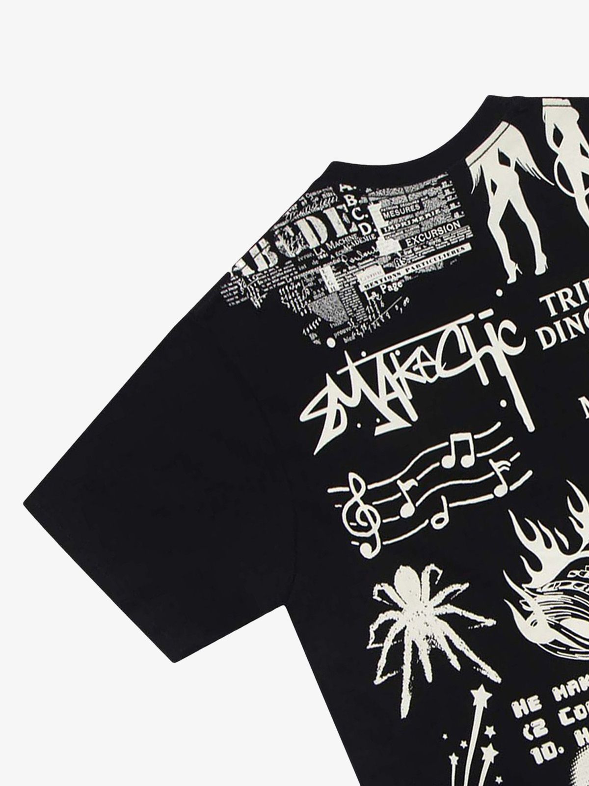 Thesupermade High Street Letter Print T-shirt 