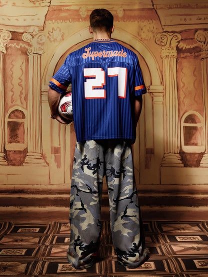 Original Striped Baseball Jersey T-Shirt - 2394 