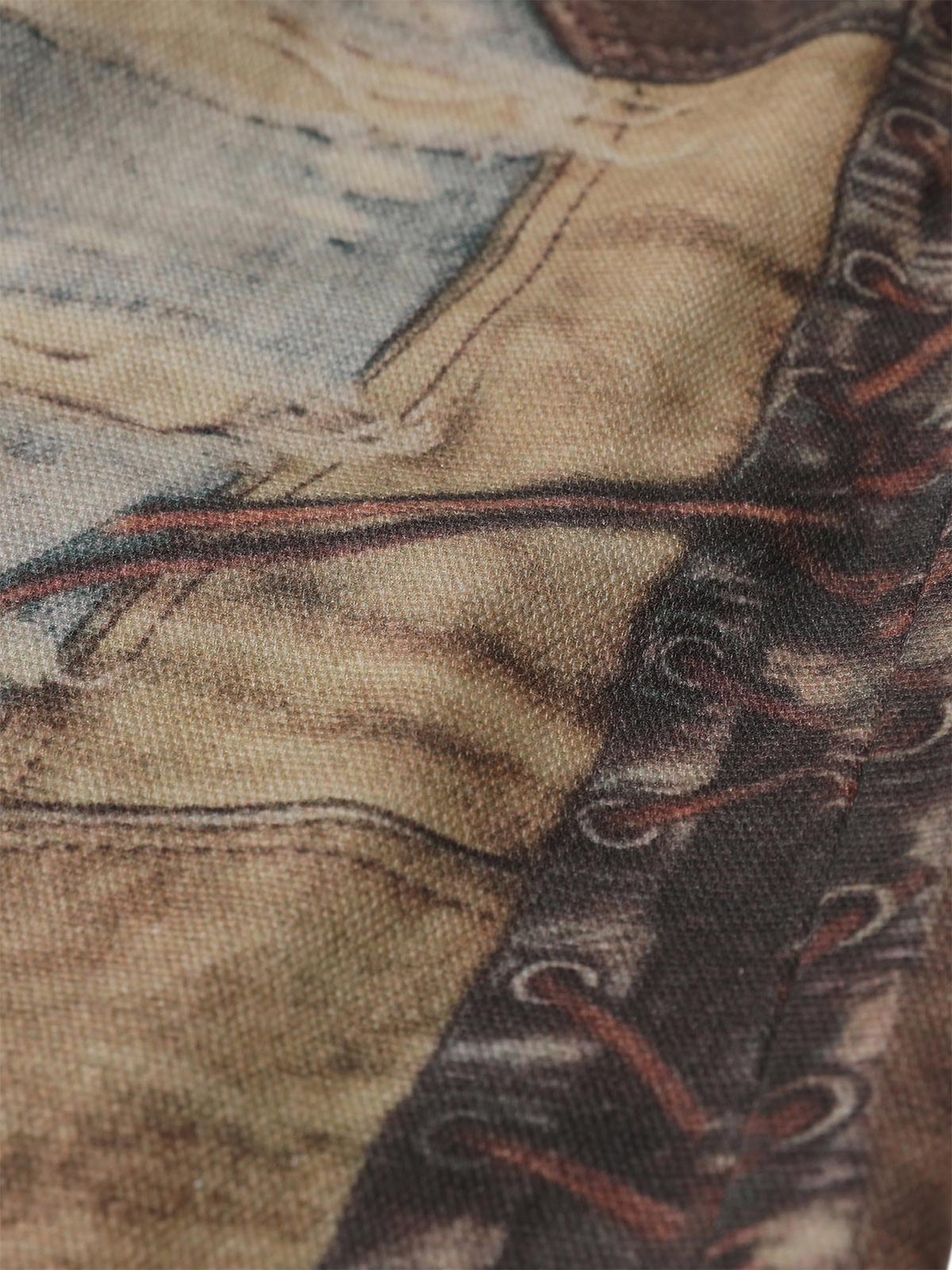 Thesupermade High Street Distressed Washed Printed Jeans - 2246 