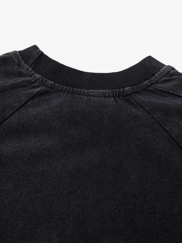 Deconstruction Split Embroidered T-shirt 