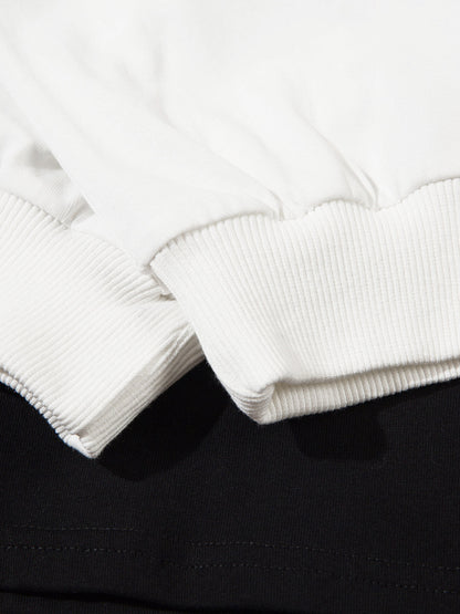 Thesupermade Jersey Long Sleeve Quarter Zip Shirt 