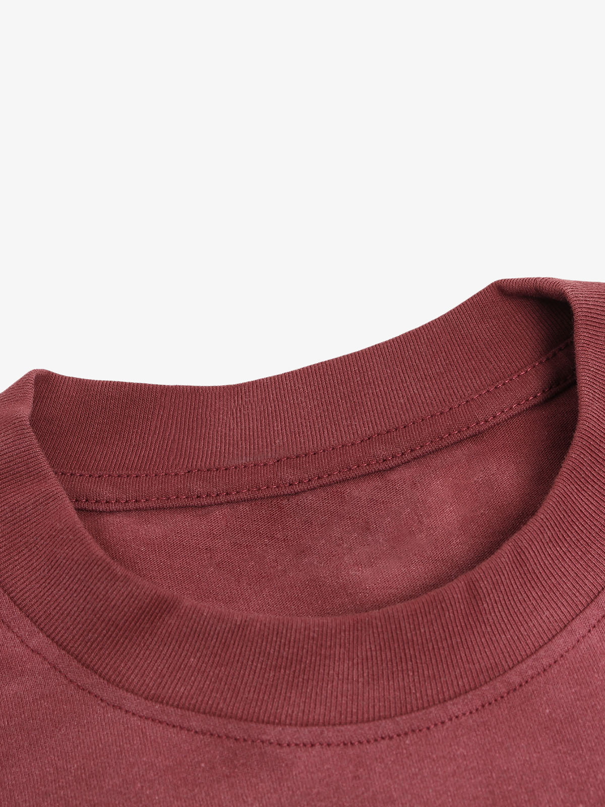 Distressed Gradient Lettering Print T-shirt 