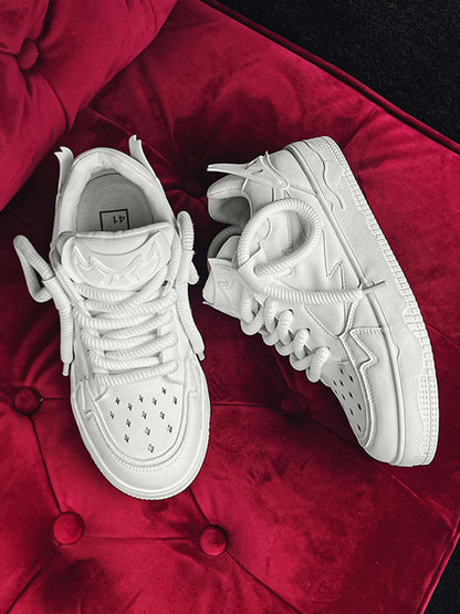 Thesupermade Niche Retro Couple Board Shoes 