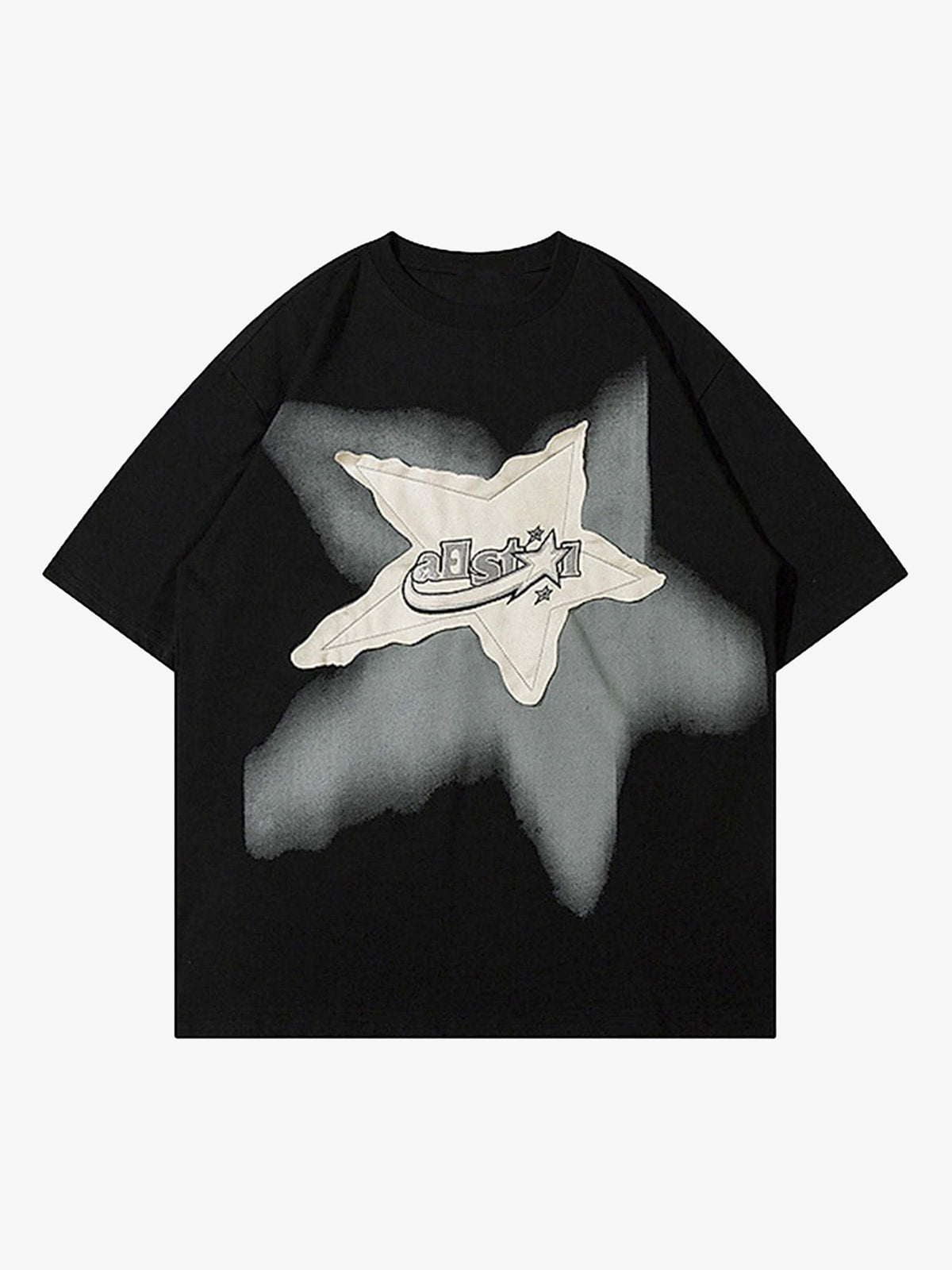 Thesupermade Vintage Star Loose T-Shirt - 2206 