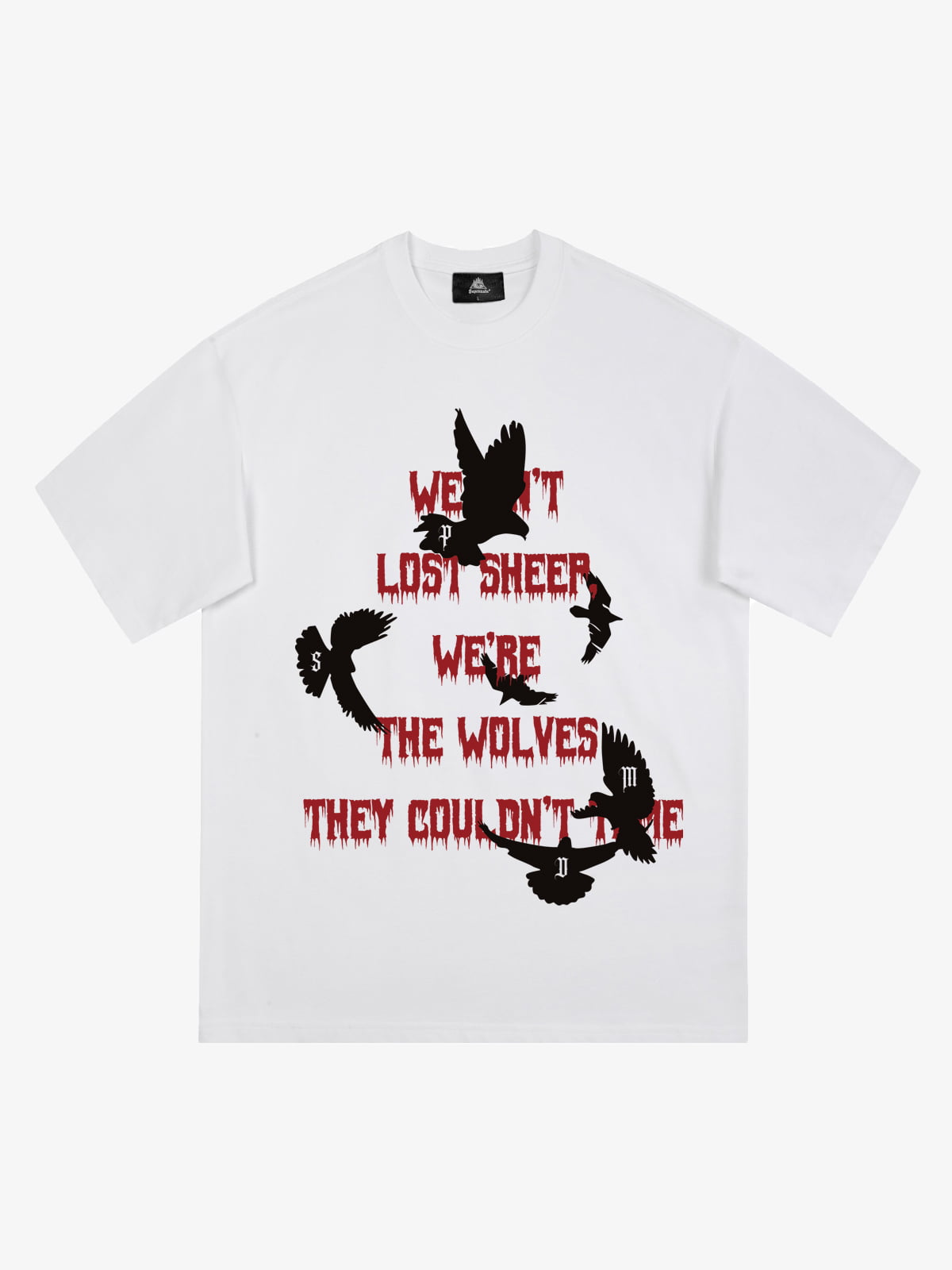 Original Saint Slogan Graphic T-Shirt 